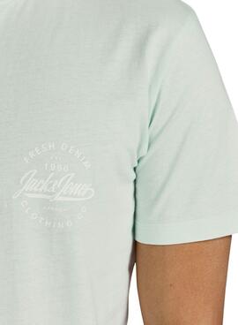 T-Shirt Jack & Jones Tarif Menta Herren