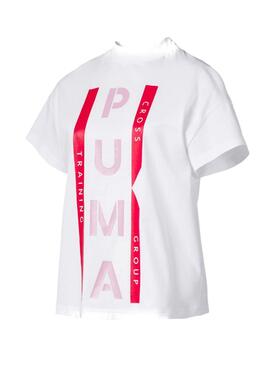 T-Shirt Puma XTG Graphic Weiss Damen