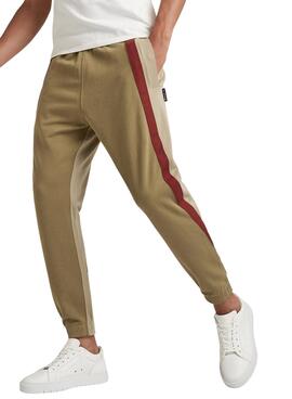 Hose Trainingsanzug G-Star Tape Camel für Herren