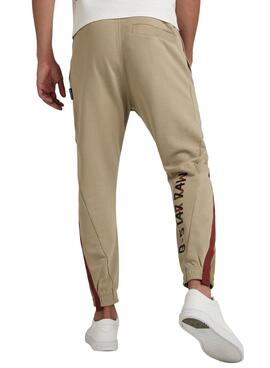Hose Trainingsanzug G-Star Tape Camel für Herren