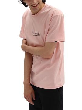 T-Shirt Vans MN Classic Easy Box Rosa Herren
