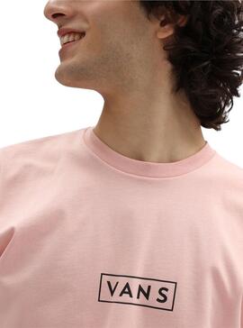 T-Shirt Vans MN Classic Easy Box Rosa Herren