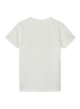 T-Shirt Name It Frido Ready Weiss für Mädchen