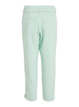 Hose Vila Laidas 7/8 Türkis Damen