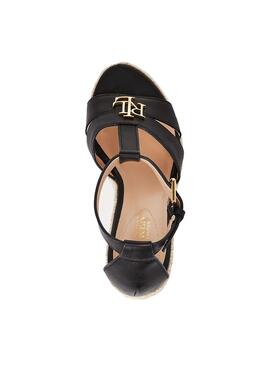 Sandalen Polo Ralph Lauren Hale Schwarzs für Damen