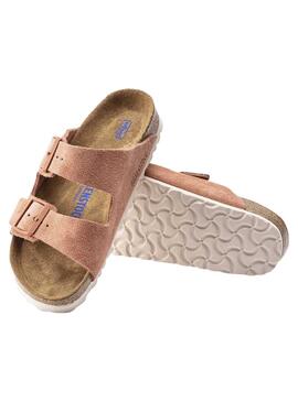 Sandalen Birkenstock Arizona SFB Rosa für Damen