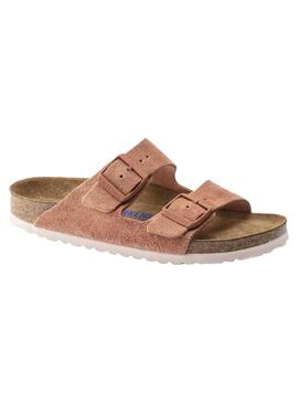 Sandalen Birkenstock Arizona SFB Rosa für Damen