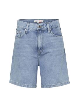 Bermuda Tommy Jeans Betsy Denim Blau für Damen