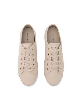 Sneaker Tommy Hilfiger Essential Beige Damen