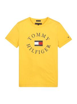 T-Shirt Tommy Hilfiger Essential Gelb Junge