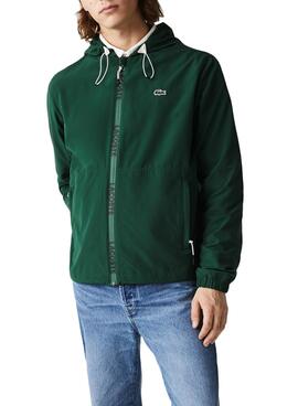 Jacke Lacoste-Bomber Grün für Herren