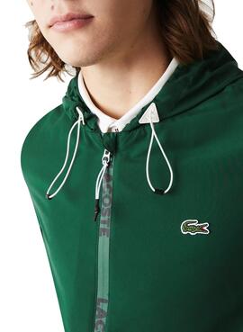Jacke Lacoste-Bomber Grün für Herren