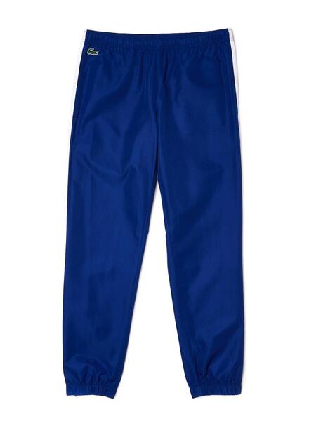 Trainingsanzug Lacoste Sport Blau Y Rot fur Herren
