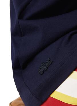 T-Shirt Lacoste Made In France Marina für Herren