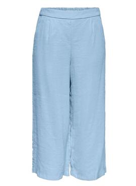 Hose Only Carisa Mago Life Culotte Blau Damen