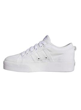 Sneakers Adidas Nizza Plattform Weisss für Damen