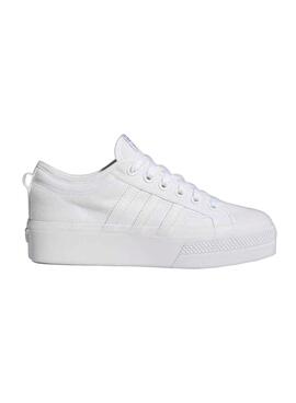 Sneakers Adidas Nizza Plattform Weisss für Damen