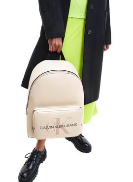 Rucksack Calvin Klein Jeans Campus Beige