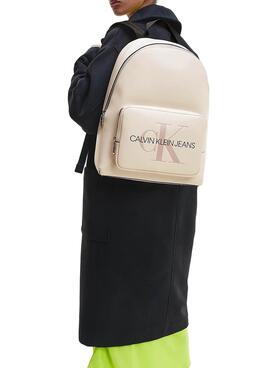 Rucksack Calvin Klein Jeans Campus Beige