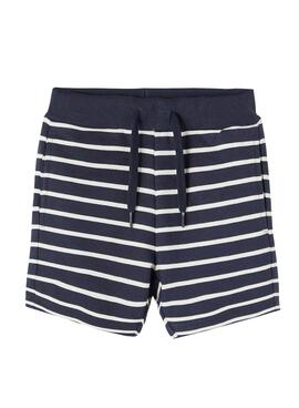 Bermudas Name It Jilan Marineblau und Weiss für Junge