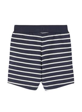 Bermudas Name It Jilan Marineblau und Weiss für Junge