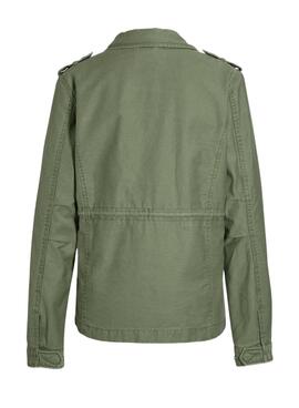Jacke Superdry Jahrgang Grün für Damen
