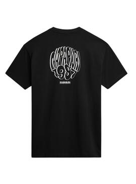 T-Shirt Napapijri-S-Plan Schwarz für Herren