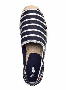 Espadrilles Polo Ralph Lauren Streifen Marineblau Herren