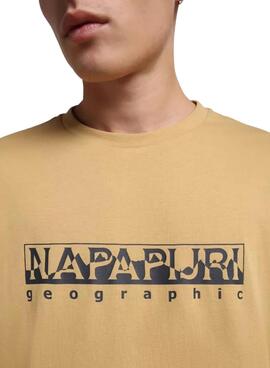 T-Shirt Napapijri Sella Camel Unisex