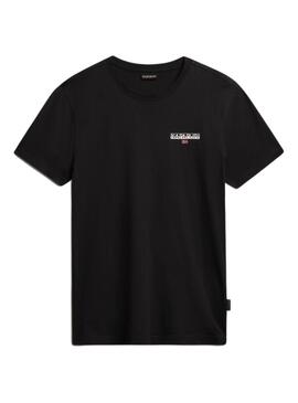 T-Shirt Napapijri-Ice Schwarz für Herren