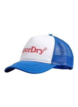 Mütze Superdry Vintage Trucker Blau für Herren