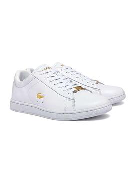 Sneaker Lacoste Carnaby Evo Weisss Damen