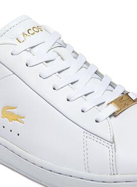 Sneaker Lacoste Carnaby Evo Weisss Damen