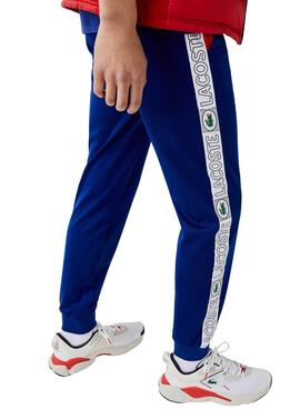 Hose Lacoste Sport Blau für Herren