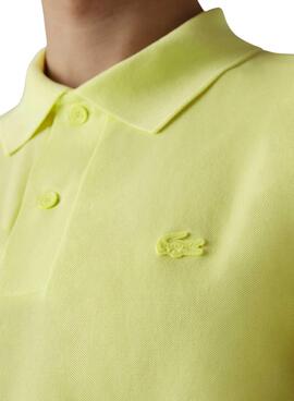 Polo Lacoste Slim Fit Gelb Herren