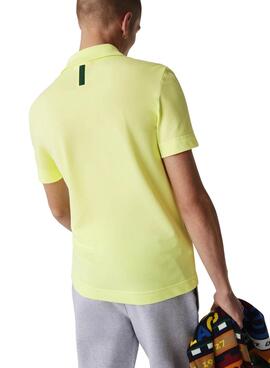 Polo Lacoste Slim Fit Gelb Herren