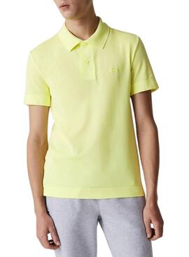 Polo Lacoste Slim Fit Gelb Herren