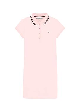 Kleid Tommy Hilfiger Essential Pink Mädchen