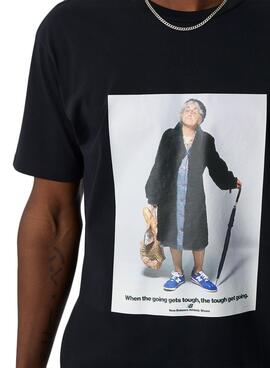 T-Shirt New Balance Grandma Schwarz für Herren