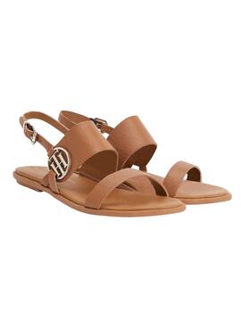 Sandalen Tommy Hilfiger Monogram  Braun Damen