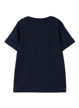 T-Shirt Name It Among Us Schwarz für Junge