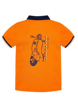 Poloshirt Mayoral Moto Orange Junge