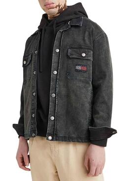 Jacke Denim Tommy Hilfiger Utility Grau