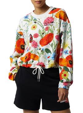Sweatshirt New Balance Essentials Super Bloom Druck