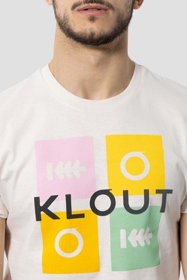 T-Shirt Klout Puzzle Beige