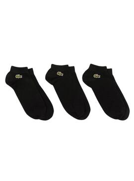 Socken Lacoste Sport Schwarzs Herren Pack