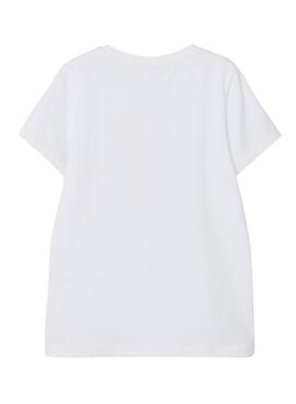 T-Shirt Name It Minecraft Weiss für Mädchen