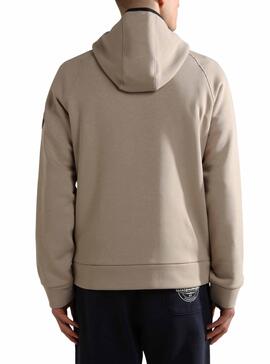 Sweatshirt Napapijri B-Whale Beige für Herren