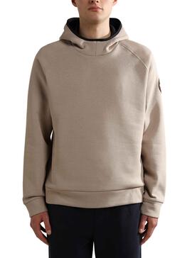 Sweatshirt Napapijri B-Whale Beige für Herren