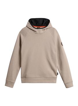 Sweatshirt Napapijri B-Whale Beige für Herren